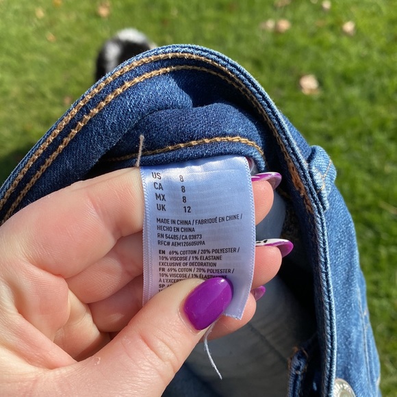 American Eagle Denim Button-Up Skirt - 8 - Picture 6 of 10